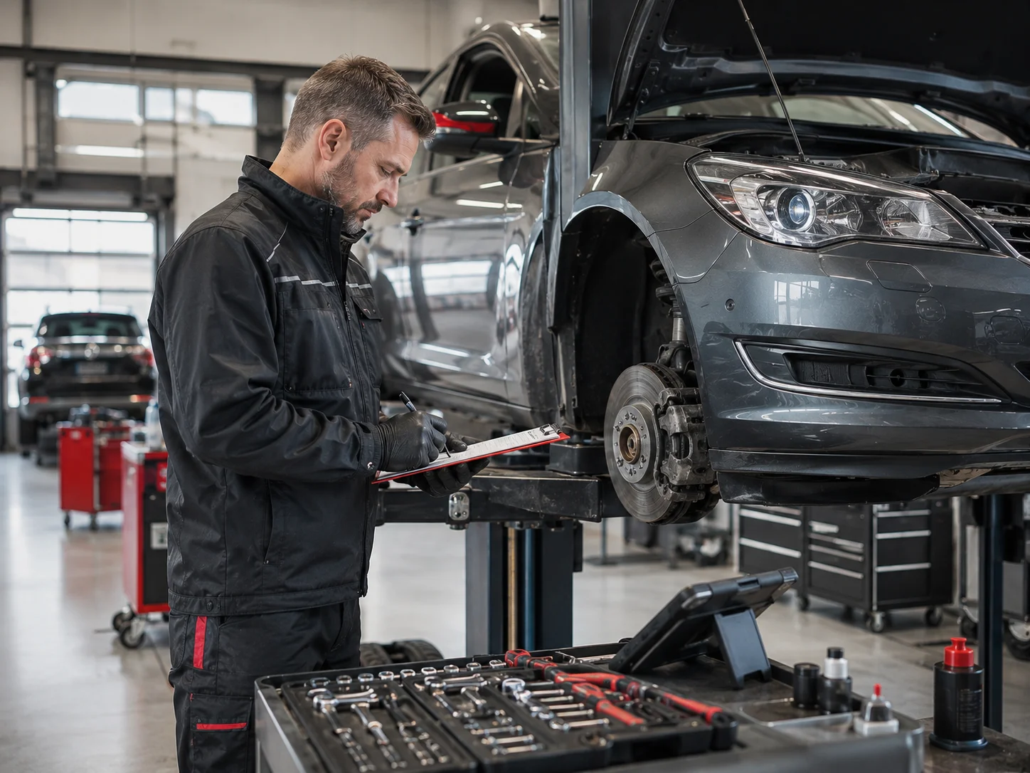 Inspektion bei Autohaus Primus in Mannheim